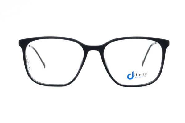 اطار طبي DIFINITY للرجال مستطيل لون أسود  - IP15011 C6