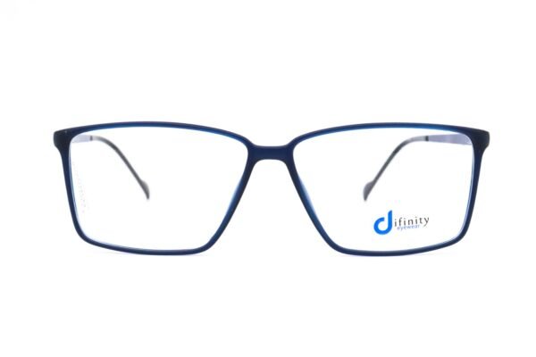 اطار طبي DIFINITY للرجال والنساء مستطيل لون أزرق  - IP15025 C6