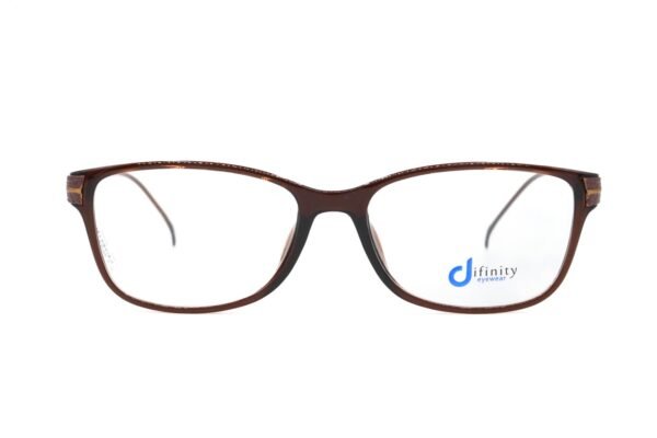 اطار طبي DIFINITY للنساء مستطيل لون بني  - IP2204 C3