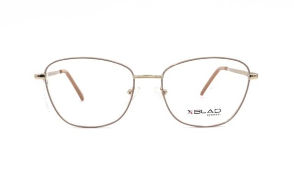 اطار طبي XBLAD للنساء كات آي لون بيج و ذهبي - 7001 C2