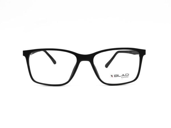 اطار طبي XBLAD للرجال والنساء مستطيل لون أسود  - HF210 C1