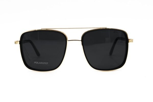 نظارة شمسية XBLAD للرجال آفياتو لون أسود و ذهبي  - KST2553 C2
