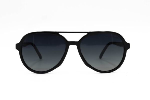 نظارة شمسية XBLAD للرجال آفياتو لون أسود  - D3032 A2