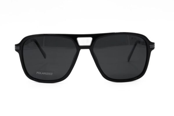 نظارة شمسية XBLAD للرجال آفياتو لون أسود  - KST2603 C1