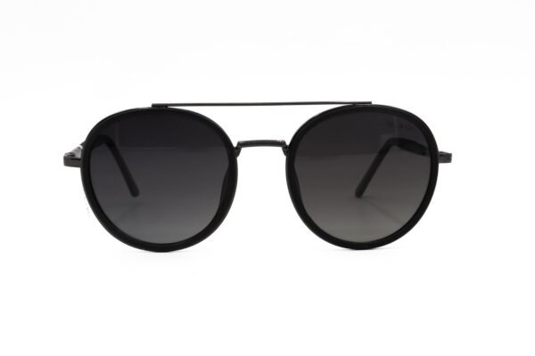 نظارة شمسية XBLAD للرجال والنساء دائري لون أسود  - KST2314 C3