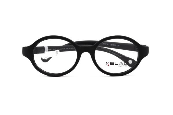 اطار طبي XBLAD للأطفال بيضاوي لون أسود  - 1151 C1