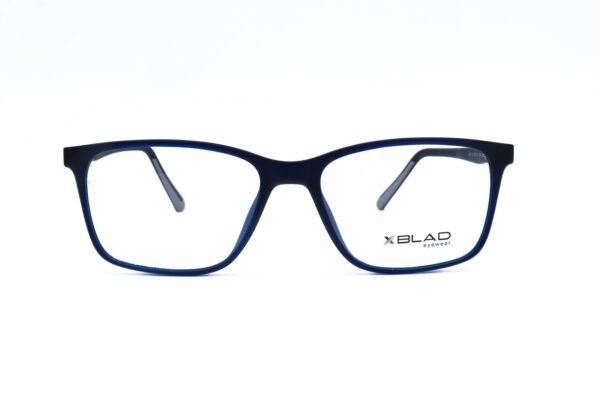 اطار طبي XBLAD للرجال والنساء مستطيل لون أزرق  - HF210 C4