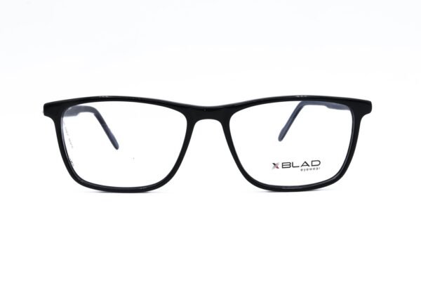 اطار طبي XBLAD للرجال والنساء مستطيل لون أسود  - F8009 C3