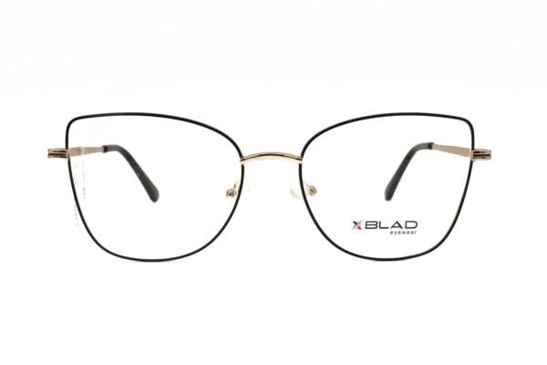 اطار طبي XBLAD للنساء كات آي لون أسود و ذهبي  - 7010 C1