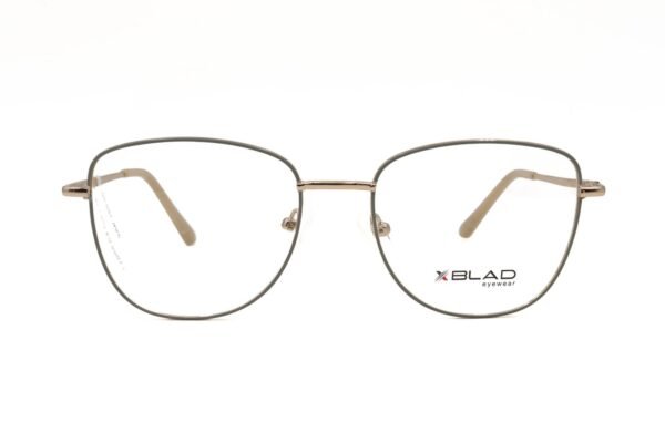 اطار طبي XBLAD للنساء كات آي لون رمادي و ذهبي - 7009 C4