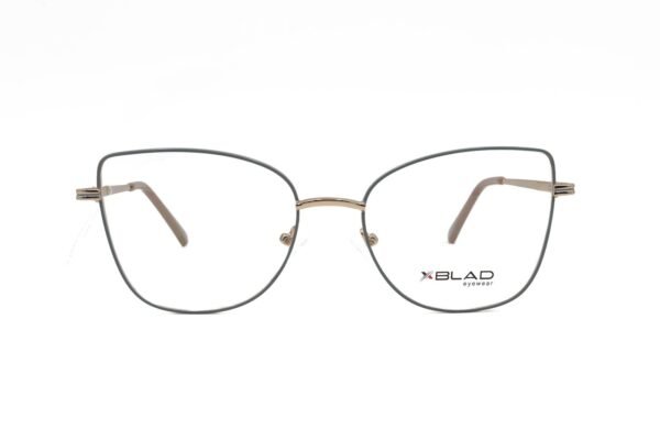 اطار طبي XBLAD للنساء كات آي لون رمادي و ذهبي - 7010 C4
